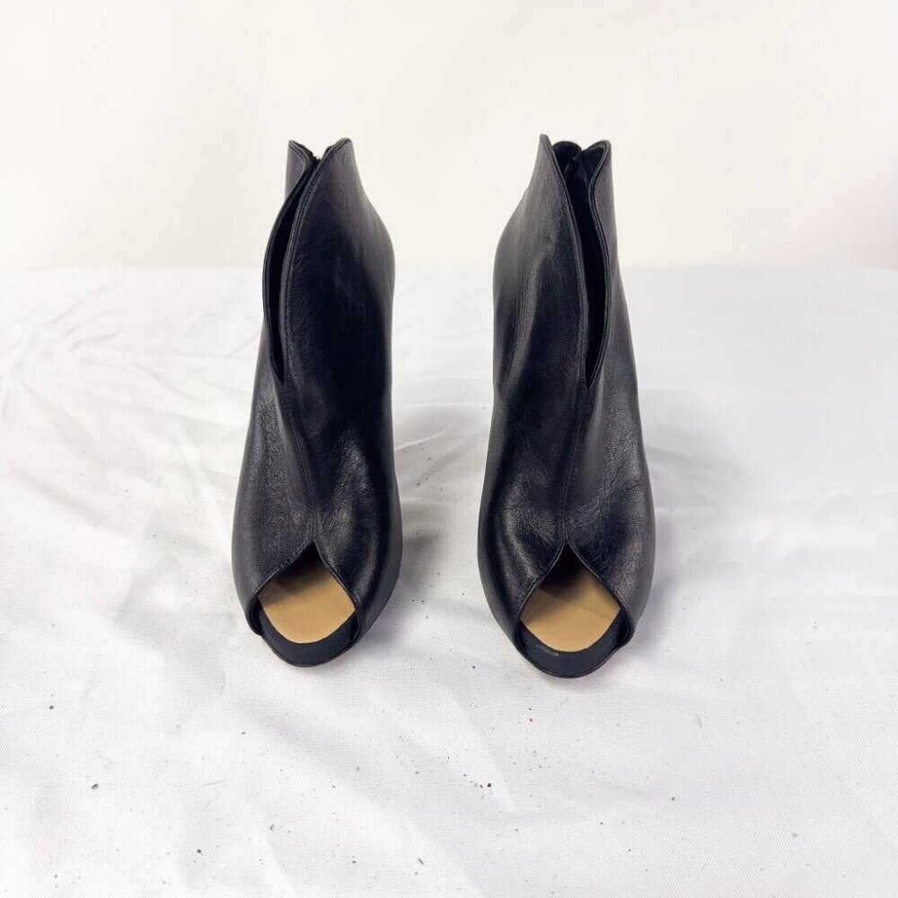 vero cuoio giuseppe zanotti design BOOTS WITH ZIP UP BACK SIZE 38 - Picture 4 of 7